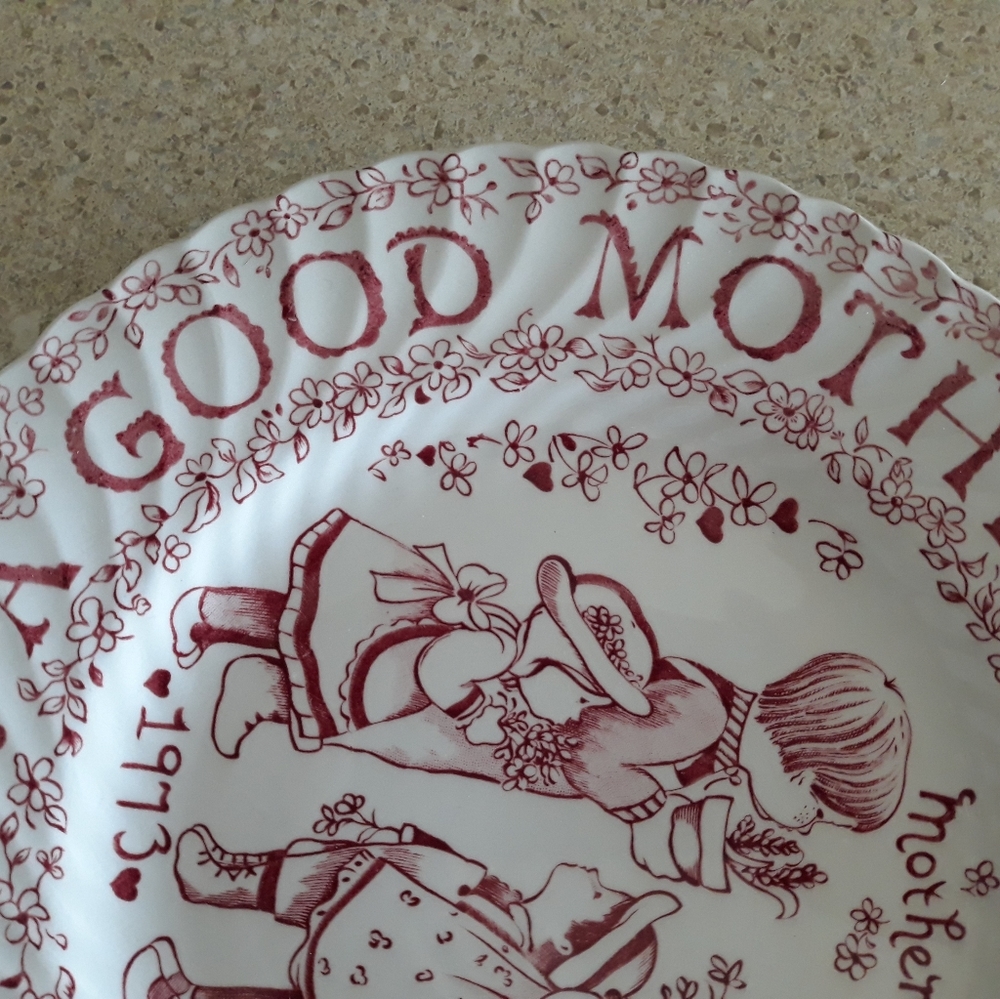 Vintage "A Good Mother" collector's plate - Picture 2 of 5